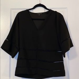 EUC Stella & Dot Hyde Top in XS black
